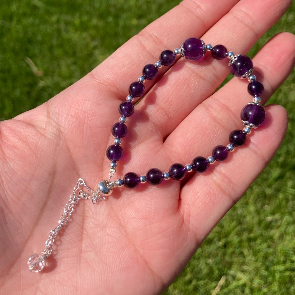 Amethyst bracelet